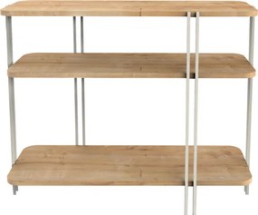 Κονσόλα Notus Megapap χρώμα sapphire oak 92x34,5x75εκ.
