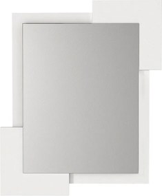 Καθρέπτης τοίχου Selinos Μegapap χρώμα λευκό 65x2,2x85εκ.