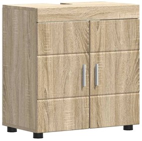 vidaXL Ντουλάπα νιπτήρα μπάνιου TULUM Sonoma Δρυς 60 x 34 x 63 εκ