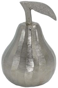 Διακοσμητικό Επιτραπέζιο Pear 947-124-004 11x16cm Nickel Αλουμίνιο