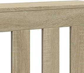 vidaXL Κάλυμμα Καλοριφέρ Sonoma Δρυς 149x20x82 εκ. Επεξεργασμένο Ξύλο