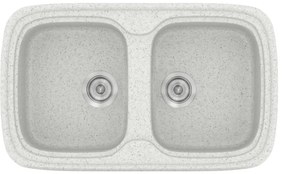 Sanitec Classic 312 Granite White Νεροχύτης