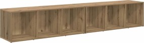 vidaXL Σετ επίπλου τηλεόρασης 2 pcs Artisan Oak Επεξεργασμένο Ξύλο