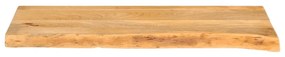 vidaXL Επιφάνεια Τραπεζιού 70x30x2,5 εκ. Live Edge Μασίφ Ξύλο Μάνγκο