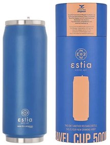 Estia Θερμός Travel Cup Save The Aegean 500ml Denim Blue 01-12076