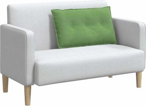 vidaXL Μαξιλάρι Πλάτης Ανοιχτό Πράσινο 80 x 50 x 19 cm