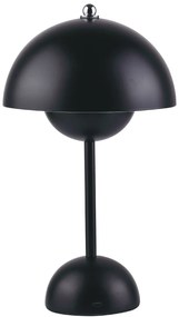 Inlight Rechargeable LED 1.5W 3CCT Touch Table Lamp Black D:10x24cm (3059-Black)