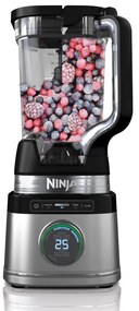 Μπλέντερ Ninja Detect Pro TB201EU, 1200W, 2,1 λίτρα, 14 ταχύτητες, χρονοδιακόπτης, οθόνη LED, χωρίς BPA, μαύρο/κρασί