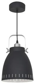 Κρεμαστό Φωτιστικό Οροφής Sansa H186 Φ21,5 Bot Lighting-4126225-Μαύρο 4126225