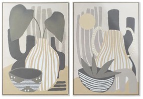 Καμβάς DKD Home Decor πολυστερίνη Καμβάς 104 x 4,5 x 143,5 cm