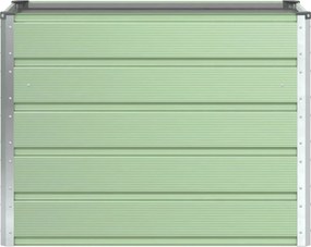 vidaXL Γλάστρα Παστέλ Πράσινο 100 x 50 x 77 εκ Επικαλυμμένος Χάλυβας