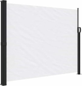 vidaXL Σκίαστρο Πλαϊνό Συρόμενο Λευκό 170 x 300 εκ.