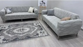 Stewehome σετ καλύμματα καναπέ με σχέδιο φύλλου 180x230 cm