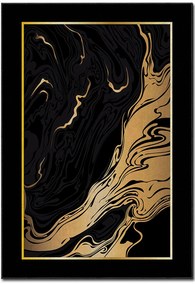 Χαλί Asr Crpt-79 288NGR2016 Black-Gold Conceptum Hypnose 80X140cm