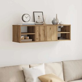 vidaXL Ντουλάπι τοίχου Artisan Oak 101x30x29 cm Κατασκευασμένο ξύλο