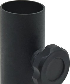 vidaXL Βάση Ομπρέλας Ματ Μαύρο για Ιστό Ø32/34/38 Ατσάλι