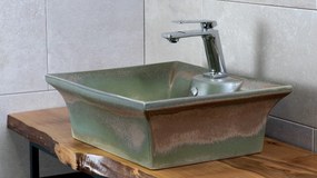 Zafiri Olive Matt 51x40 - Επιτραπέζιος νιπτήρας