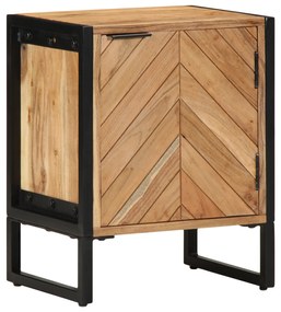 vidaXL Κομοδίνο 40x30x50 cm Μασίφ Ξύλο Ακακίας