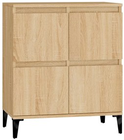 vidaXL Συρταριέρα Sonoma Δρυς 60x35x70 εκ. Επεξεργασμένο Ξύλο