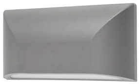 Απλίκα LED Εξωτερικού Χώρου Eurolamp 145-52076 Grey
