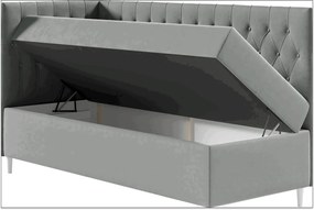 Καναπές κρεβάτι Junior Filip III-Gkri-Μήκος: 90 εκ.-Aristera