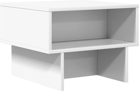vidaXL Τραπεζάκι σαλονιού Λευκό 48 x 46 x 35 εκ. Επεξεργασμένο ξύλο