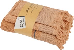 Πετσέτες Μπάνιου (Σετ 3τμχ) Das Home Best 0843 450gsm