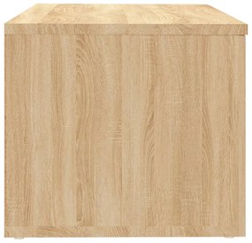 vidaXL Έπιπλο Τηλεόρασης Sonoma Δρυς 80 x 34 x 30 εκ. από Επεξ. Ξύλο