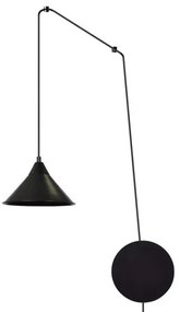 Κρεμαστό Φωτιστικό Οροφής 1xE27 Ατσάλι ABRAMO Made in Poland Emibig-160/1-Μαύρο 160/1