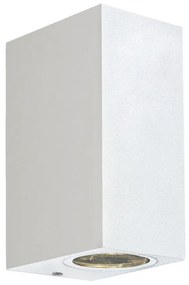 Απλίκα 2/Φωτη Λευκή Τετράγωνη Tilos - Αλουμίνιο - 4099401