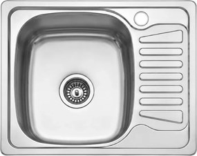 Karag BL896 Satine 58x48- Ανοξειδωτος Νεροχυτης