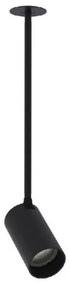 Χωνευτό Σποτ Οροφής Ατσάλι Mono Surface Long M H34-39 Φ7 Nowodvorski-7738-Μαύρο 7738
