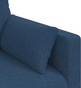 vidaXL Καναπές Μπλε 139 x 78 x 80 εκ ύφασμα
