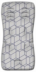 GRECO STROM ΣΤΡΩΜΑΤΑΚΙ ΚΑΡΟΤΣΙΟΥ 3D FIBER HONEY COMB (Α) ΓΚΡΙ 5207003006137