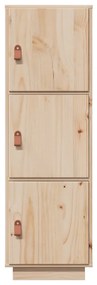 vidaXL Ντουλάπι Ψηλό 34 x 40 x 108,5 εκ. από Μασίφ Ξύλο Πεύκου