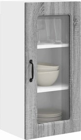vidaXL Πάνελ πλυντηρίου πιάτων Kalmar 2 pcs Γκρίζο Σονομα