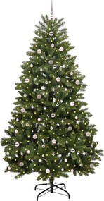 vidaXL Τεχνητό Χριστουγεννιάτικο Δέντρο 270 cm 300 LED Θερμό λευκό