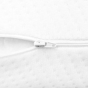 vidaXL Μαξιλάρι Ύπνου Μονόχρωμο Λευκό 70 x 36 x 11,5 εκ Αφρός Μνήμης