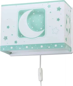 MoonLight Green απλίκα τοίχου διπλού τοιχώματος (63238[H])