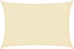 vidaXL Πανί Σκίασης Κρεμ 2 x 3 μ. από HDPE 160 γρ./μ²