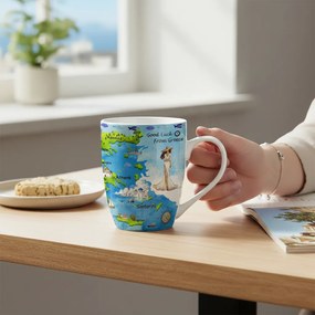 Σετ κεραμική κούπα Souvenir - 12pcs - Greece - 224165