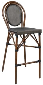 ΣΚΑΜΠΟ ΑΛΟΥΜΙΝΙΟΥ AZARIA HM5059 BAMBOO LOOK ΚΑΦΕ ΜΕ TEXTLINE 44x52x115Υεκ