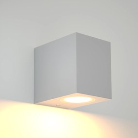 Φωτιστικό τοίχου Norman 1xGU10 Outdoor Up or Down Wall Lamp Grey D:8cmx7cm (80200434) - ABS - 80200434