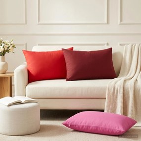 vidaXL Κάλυμμα Μαξιλαριού 6 pcs HEERLEN Ροζ 50 x 80 cm Πολυεστέρας