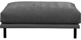Ταμπουρέ Edna Ύφασμα Γκρι  115x45x60εκ. - Γκρι