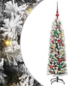 vidaXL Τεχνητό Χριστουγεννιάτικο Δέντρο με 150 LED Πράσινο 120 cm
