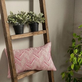 Μαξιλαροθήκη Διακοσμητική Siena 06 Pink Teoran 30X50 Cotton-Polyester