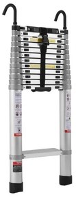 VEVOR Telescoping Extension Ladder 16.5FT Multi-button Retraction 419 LBS