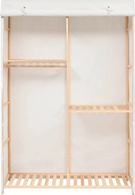 vidaXL Ντουλάπα Ρούχων με 3 Ράφια 110 x 40 x 170 εκ.