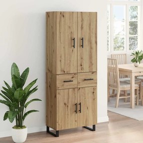 vidaXL Highboard 2 pcs Artisan Oak 69,5 x 34 x 180 εκ.